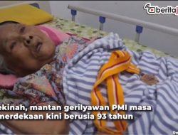 [Video] Kisah Soekinah, Mantan Gerilyawan PMI Pasca Kemerdekaan Kini Tergolek Lemah di Tempat Tidur