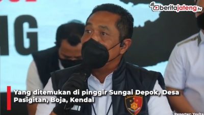 [Video] Kerangka Manusia di Boja Diduga Korban Penusukan