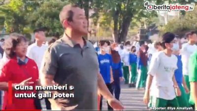 [Video] Tularkan Ilmu Kepemimpinan, Hendi Keliling Sekolah di Semarang