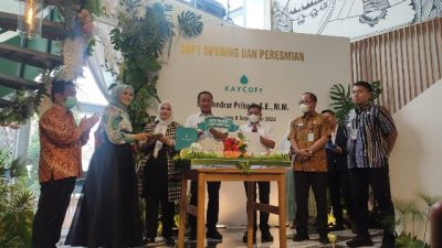 Kaycoff Coffeshop Resmi Dibuka, Wujud Geliat Tumbuhnya Ekonomi di Semarang