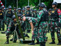 Tim Waslat Dari Slatad Kunjungi Yonif R 400/BR