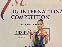 Dewi Ayudyah Putri Sekar Jagad Sabet Medali Emas di Ajang Vivace 1st RG International Competition 2022