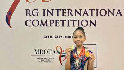 Dewi Ayudyah Putri Sekar Jagad Sabet Medali Emas di Ajang Vivace 1st RG International Competition 2022