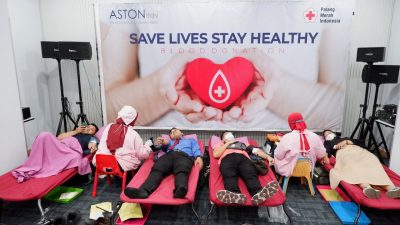 Aston Inn Pandanaran Semarang Gelar Donor Darah