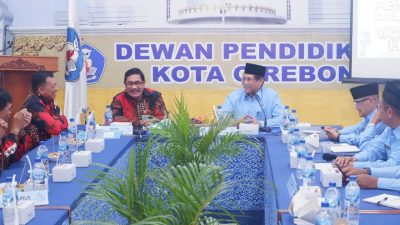 Jalin Silaturahmi, DPKS Kunjungi Dewan Pendidikan Kota Cirebon