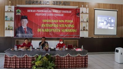 Tangani Stunting, DPRD Jateng Dorong Edukasi Digencarkan