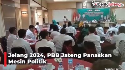 [Video] Jelang 2024, PBB Jateng Panaskan Mesin Politik