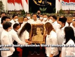 [Video] Sketsa Pelepah Pisang Buatan Seniman Blora Tembus Istana