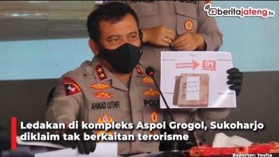 [Video] Polisi Lacak Paket Penyebab Ledakan di Sukoharjo