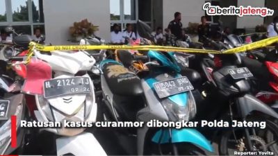 [Video] Operasi Sikat Jaran Candi Bekuk 389 Pelaku Curanmor