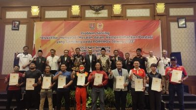 Wujud Apresiasi, KONI Berikan Tali Asih 35 Pelatih Berprestasi Semarang