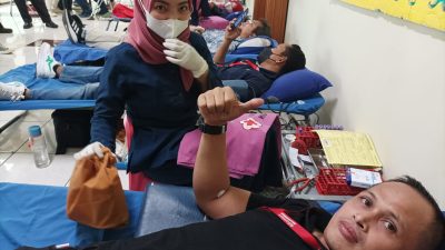 Alfamart Gelar Donor Darah Bertajuk ‘Setes Darah untuk Pertiwi’