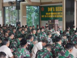 Kodam IV/Diponegoro Gelar Doa Bersama Peringati HUT TNI dan HUT Kodam