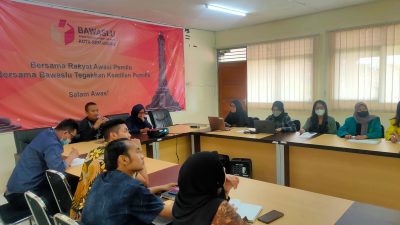 Bawaslu Kota Semarang Gelar Rapat Kerja Penanganan Pelanggaran Hukum Lainnya di Pemilu 2024