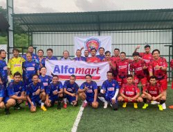Dukung Kegiatan Olahraga, Alfamart Gandeng Jurnalis FC Gelar Fun Mini Soccer