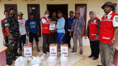 PMI Blora Salurkan Bantuan untuk Korban Puting Beliung