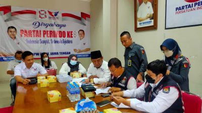 Bawaslu Semarang Selesaikan Pengawasan Verifikasi Faktual Kepengurusan 9 Parpol