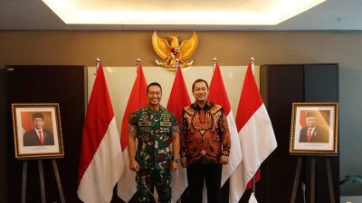 Jenderal Andika Temui Hendi, LKPP dan TNI Siap Bersinergi