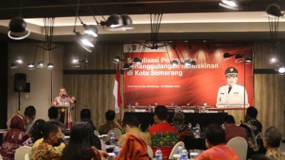 Tujuh Kelurahan di Semarang Ini Jadi Prioritas Pengentasan Kemiskinan