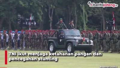 [Video] TNI Wujudkan Ketahanan Pangan dan Bantu Atasi Stunting