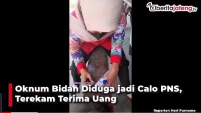 [Video] Oknum Bidan Diduga jadi Calo PNS, Terekam Terima Uang
