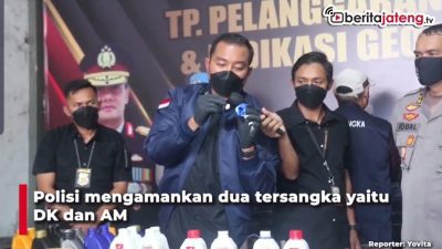 [Video] Sindikat Pembuat Oli Palsu Dibekuk Polda Jateng