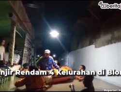 [Video] Banjir Rendam 4 Kelurahan di Blora