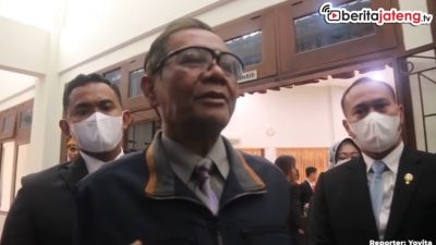 [Video] Mahfud MD: Ketua PSSI Bisa Dianggap Amoral Jika Tak Mundur