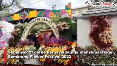 [Video] Kemeriahan Semarang Flower Festival 2022