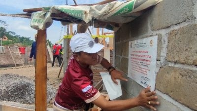 Satpol PP Segel Enam Bangunan di Dua Perumahan Gunungpati Semarang