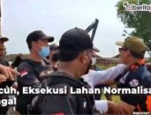 [Video] Ricuh, Eksekusi Lahan Normalisasi Sungai Beringin Gagal