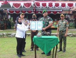 Dandim 0721/Blora Pimpin Upacara Penutupan TMMD Sengkuyung Tahap III TA 2022