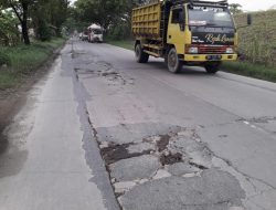 Imbas Pembangunan Jembatan Wonokerto, Kerusakan Jalur Alternatif Demak Semakin Parah