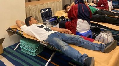 Jelang HUT ke 7, Hotel Santika Pekalongan Gelar Donor Darah