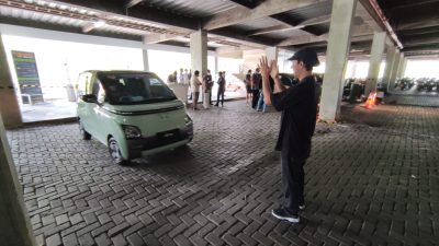 Peminat Test Drive Mobil dan Kendaraan Listrik GIIAS Semarang Membludak