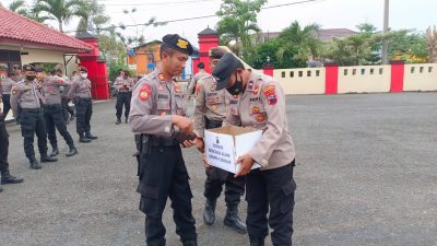 Polres Blora Gelar Penggalangan Dana Untuk Korban Gempa Cianjur