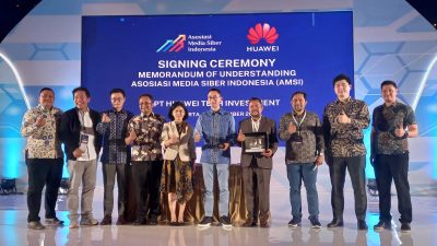 Huawei dan AMSI Sinergi Tingkatkan Kecakapan Digital Media Siber di Indonesia
