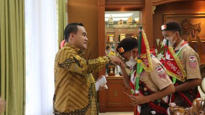 Bupati Lepas Kontingen Kwarcab Blora
