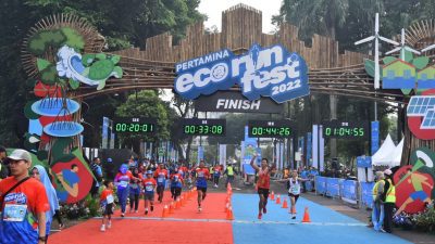 Ribuan Peserta Ikuti Event Pertamina Eco-RunFest 2022