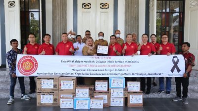 Terima Bantuan Gempa Cianjur dari Pengusaha, Ita Pastikan Distribusi Tepat Sasaran