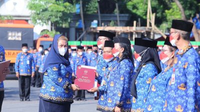 Peringatan HUT KORPRI, Mbak Ita: ASN Harus Adaptif dan Solutif