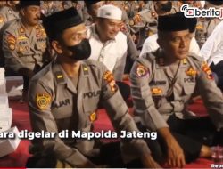[Video] Doa Bersama Ribuan Polisi agar Kamtibmas Aman