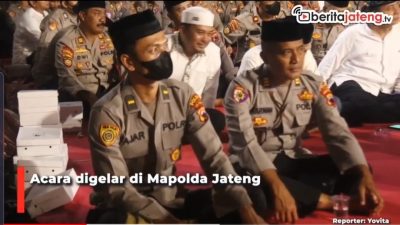 [Video] Doa Bersama Ribuan Polisi agar Kamtibmas Aman