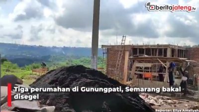 [Video] Jadi Penyebab Banjir, Tiga Perumahan di Semarang Bakal Disegel