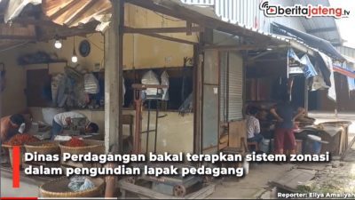 [Video] Pengundian Lapak Pedagang Johar Pakai Sistem Zonasi