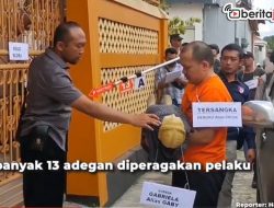 [Video] Rekonstruksi Penganiayaan Anak Tiri Hingga Meninggal