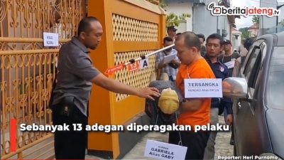 [Video] Rekonstruksi Penganiayaan Anak Tiri Hingga Meninggal