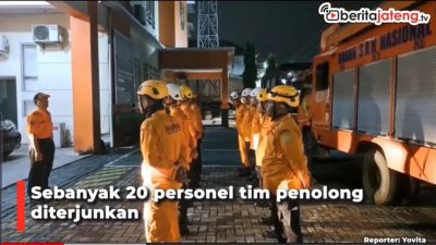 [Video] Kantor SAR Semarang Kirim Personel ke Cianjur