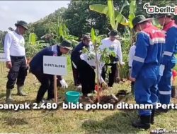 [Video] Pertamina Tanam Ribuan Pohon di Blora