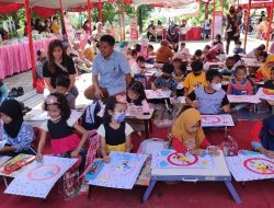 Sosialisasikan Pemberantasan Jentik Nyamuk DBD Sejak Dini Lewat Lomba Mewarnai